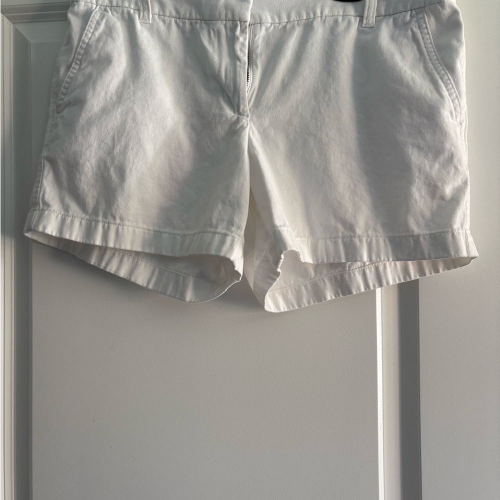 J. Crew Women's Crisp White Bermudas